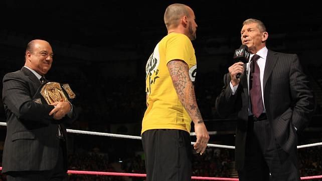Not even Paul Heyman could buffer CM Punk's attitude backstage.
